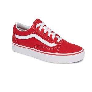 VANS Old Skool Sneaker red (womens) NWT never worn